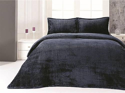 Merinos modern line 3 parça battaniyeli yatak örtüsü